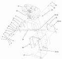 Engine & Frame Assembly Diagram and Parts List for 28232 220000001-220999999 - 2002 Lawn Boy Snow Blower
